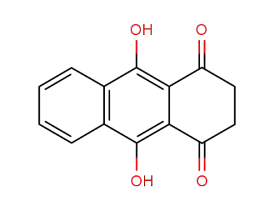 9,10-Dihydroxy-2,3-dihydro-anthracene-1,4-dione