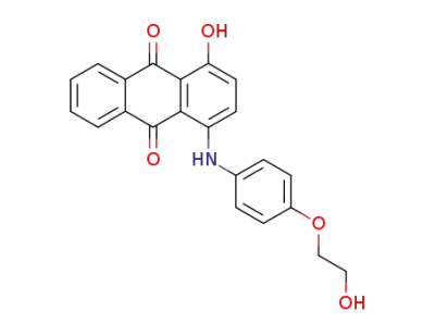 1-hydroxy-4-[4-(2-hydroxy-ethoxy)-anilino]-anthraquinone