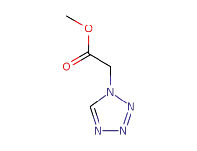 (1H-tetrazol-1-yl)-2-acetic acid methyl ester